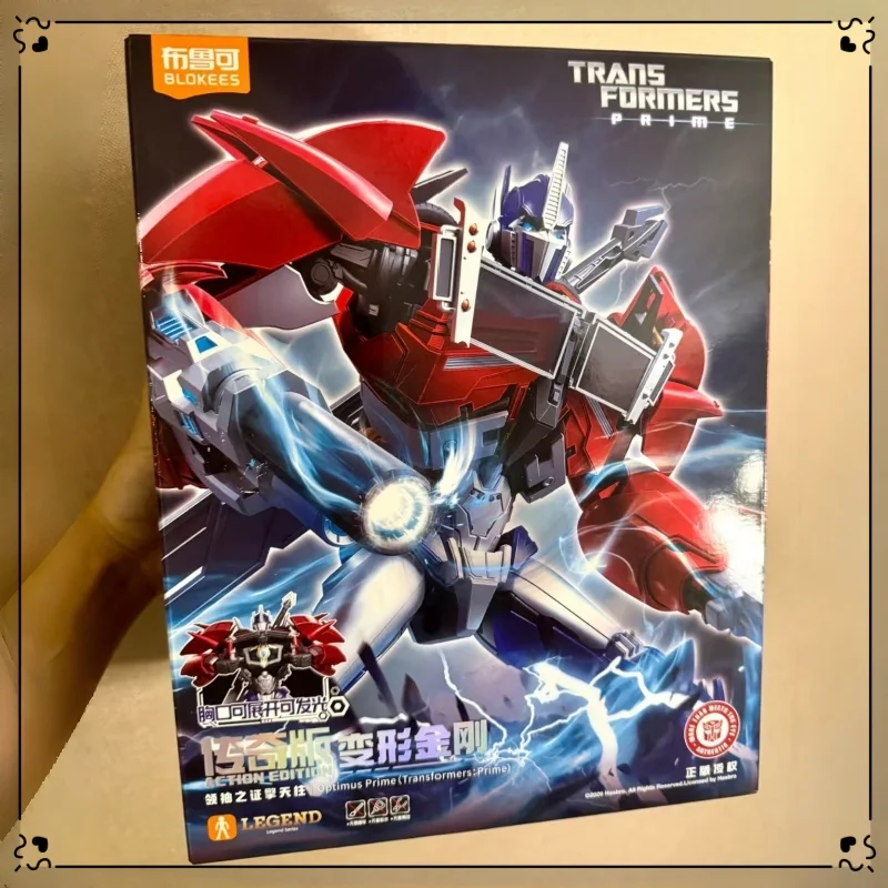 

Blokees Transformers Optimus Prime Legends Class Prime Ver. 2.0 Model Kit Anime Action Figure Assembly Toys Collectible Gifts