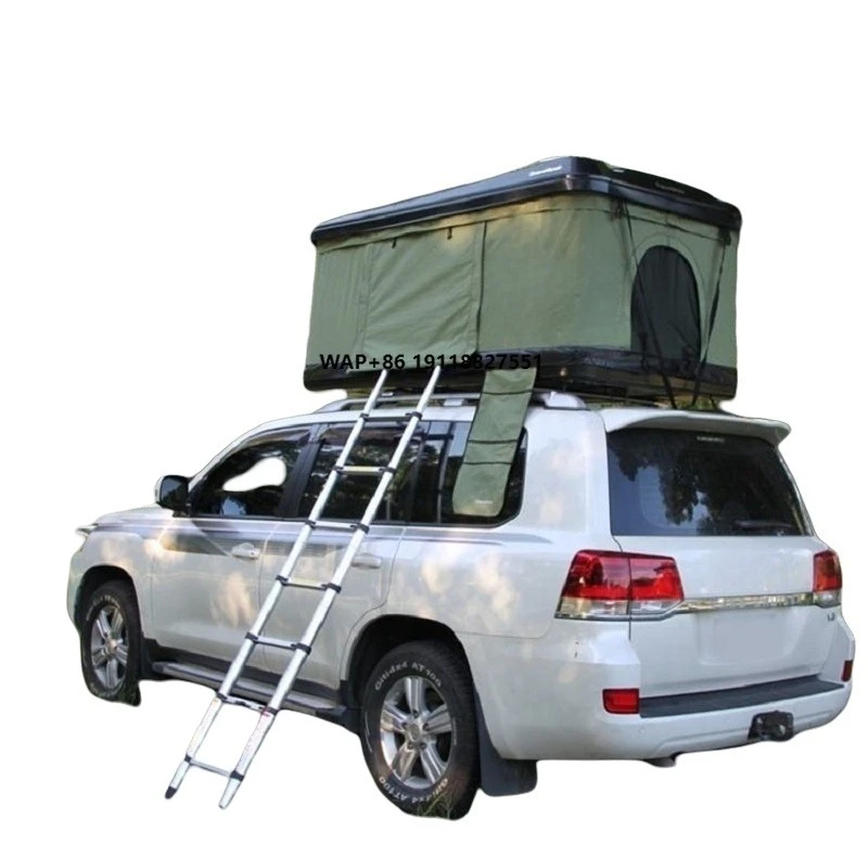 

Factory Camping 4x4 Roof Tent Box Hard Shell 2-3 Person Camping Roof Tent Box Car Big Discount
