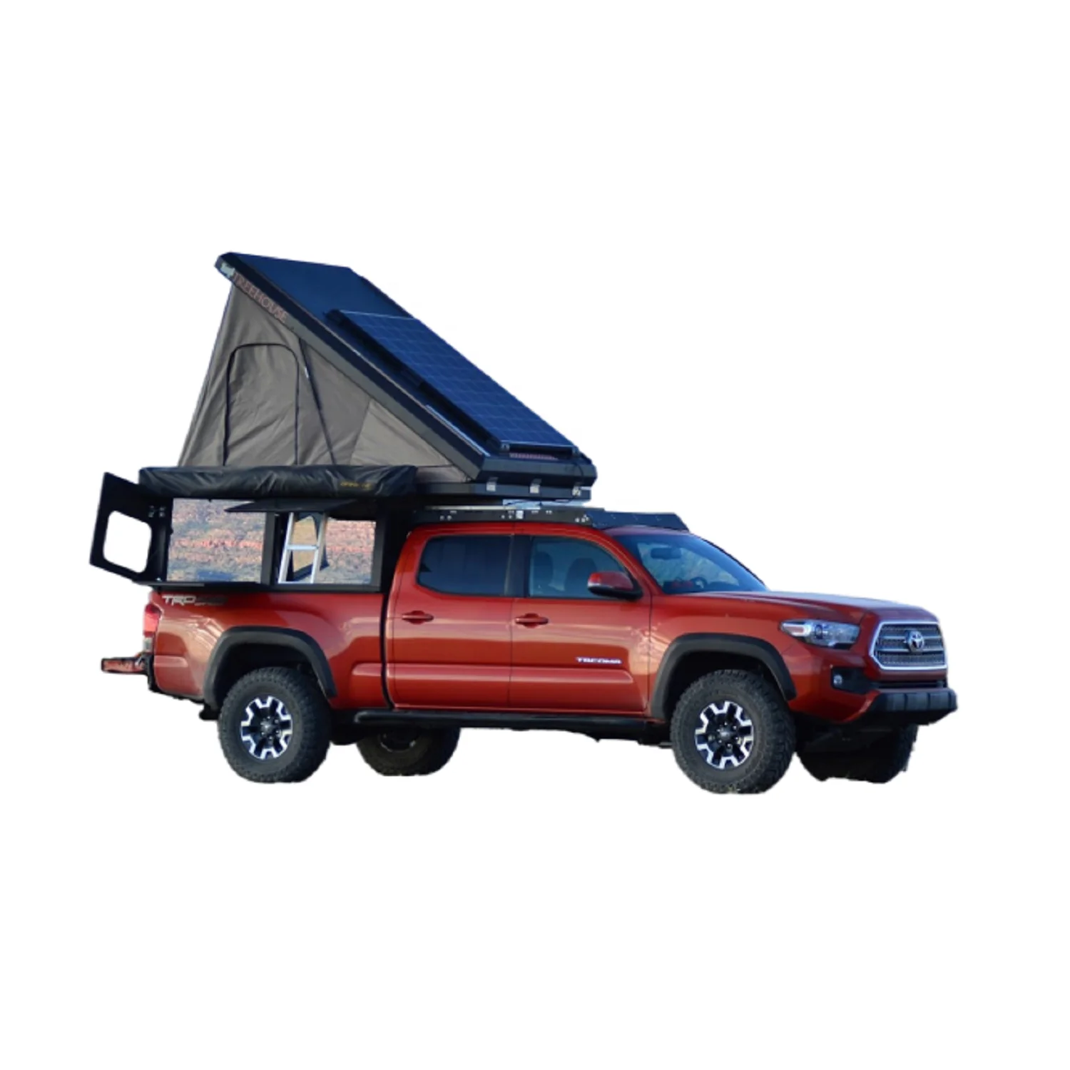 KQX Customized 2016  for Canopy Folding Pickup Truck Cover Aluminum Alloy High Quality No-Drilling Installation Waterproof