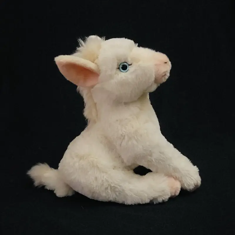 

Simulated Little Donkey Figurines Cute Plush Toy Children's Doll with Beige Donkey Simulation Stuffed Doll Kawaii Toy Gifts