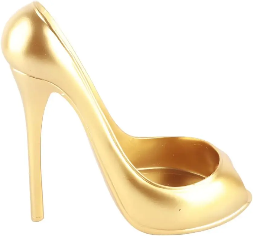 

Инновационная подставка для вина в форме туфли, держатель для бутылок, декоративный дисплей для красного вина, украшение для дома, гостиной, бара (Gol)