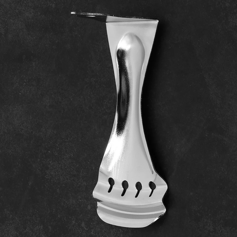 

Metal Tailpiece for 4 Strings Guitar Durable Replacement Part Easy Install Resonator Guitar Supplies Tailpiece Bridge Metal