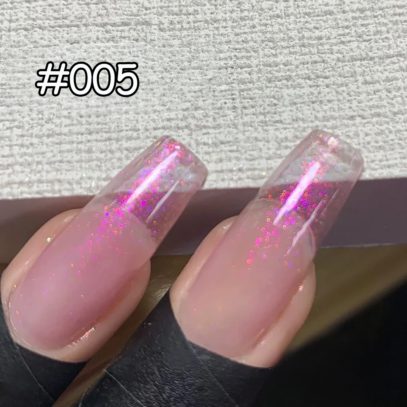 1pcs ZH Geleidelijke Verandering Cloud Brokaat Gel Heldere Flitslichttherapie Gel Nail Art Flash Gepolariseerde Gebroken Diamant Gel nagellak