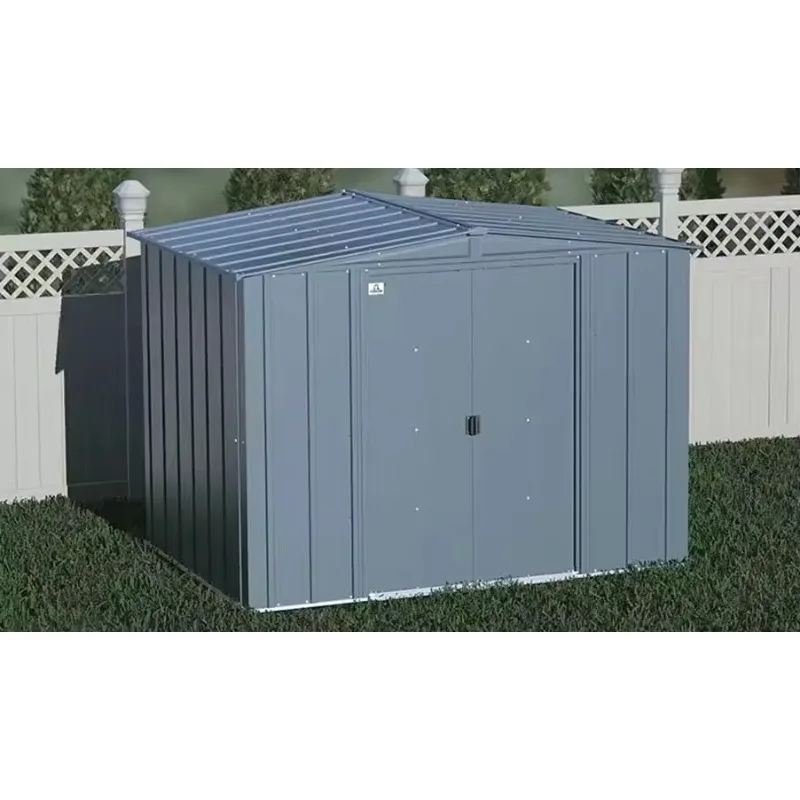 

Hot Sale Outdoor Storage 6x6ft Plastic Backyard Garden Sheds Steel Garden House Tool Waterproof Garden Shed
