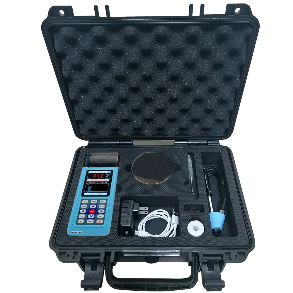 LH1800 Digital Portable Leeb Hardness Tester D-type Impact Device with Printer HLD(170~960) Metal Hardness Meter