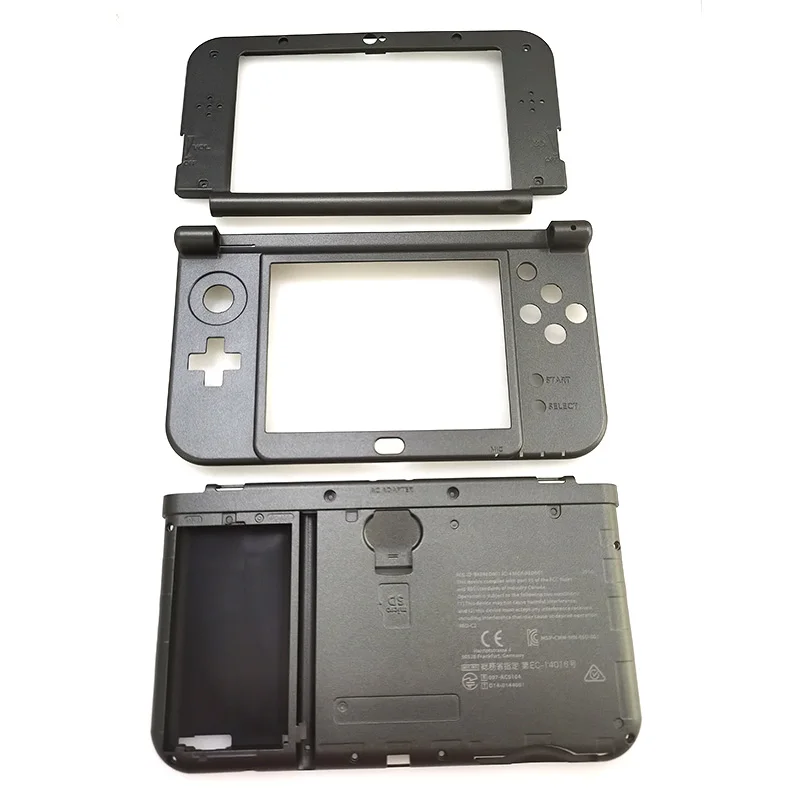 Carcasa de Marco medio con placa de cubierta de batería, pieza de repuesto superior LCD, cara interior, carcasa, 3DS XL LL, 6 colores, nuevo