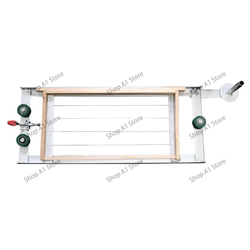 Honeycomb frame wire machine, bee tool threader, wire tensioner, beekeeping stainless steel installation wire tensioner