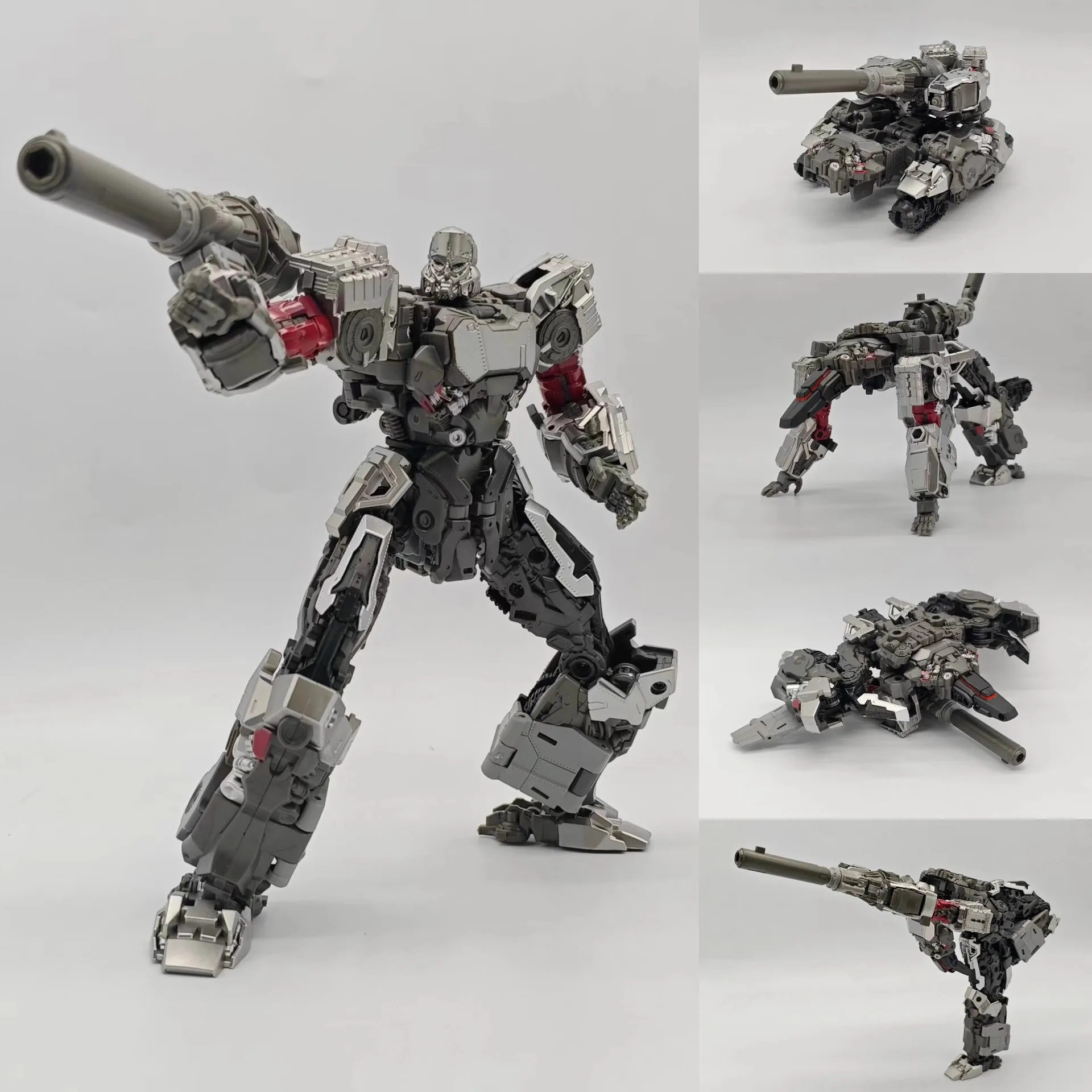 Mx-6601 transformable robots  Variable Humanoid, Gun Shape, Tank, Aircraft Model transformable robot toy Children toy