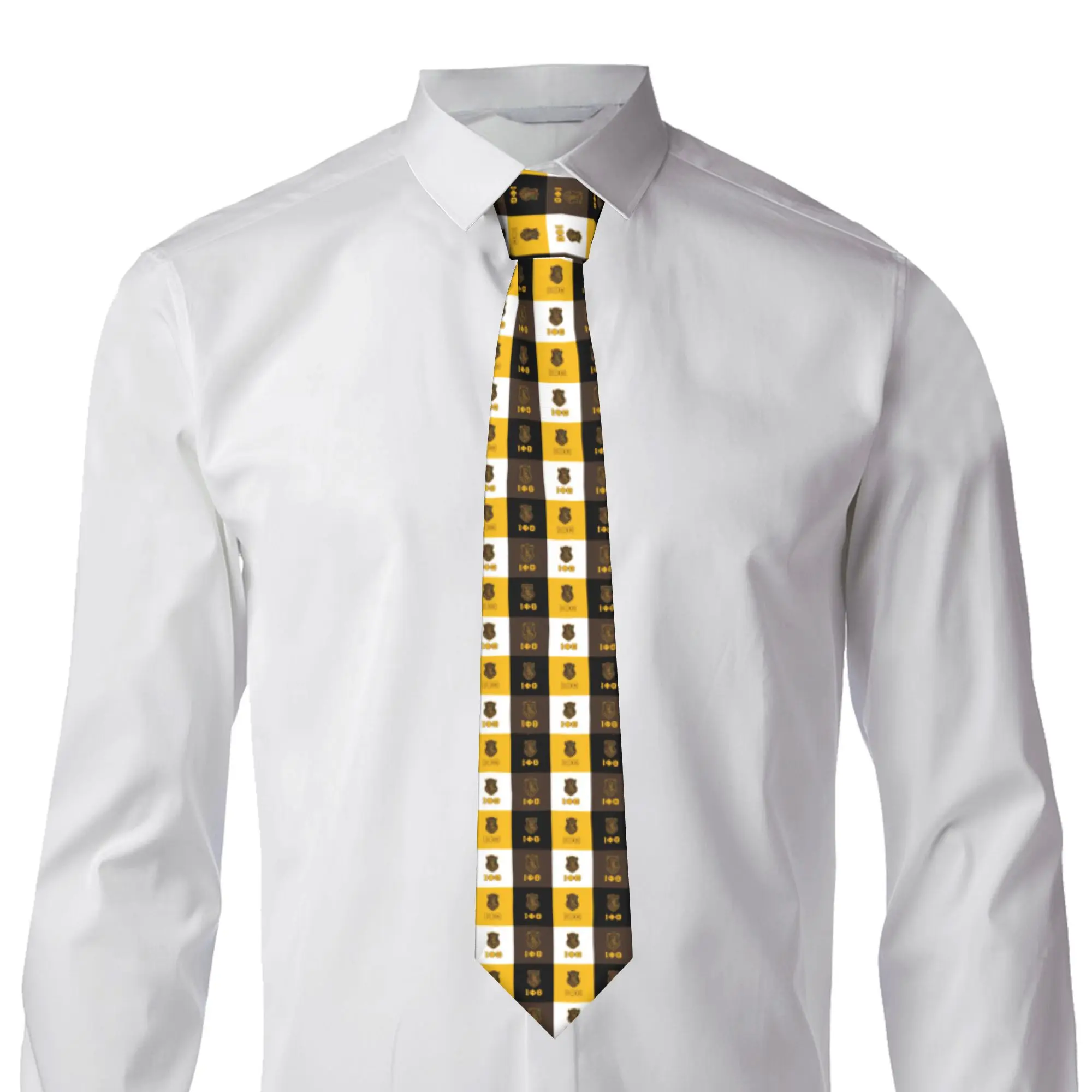 ClassicIotas Phi Thetas 1963 Checkered Plaid Neck Ties Mens Silk  IPT African American Fraternity  Neckties for Business Cravat