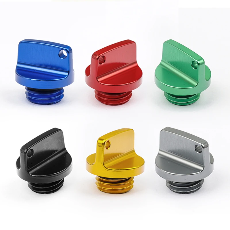 Motorcycle Engine Oil Filler Cap For Honda For Kawasaki Ninja Crankcase Cap CNC Engine Oil Filler Screw Cover Plug M20*2.5