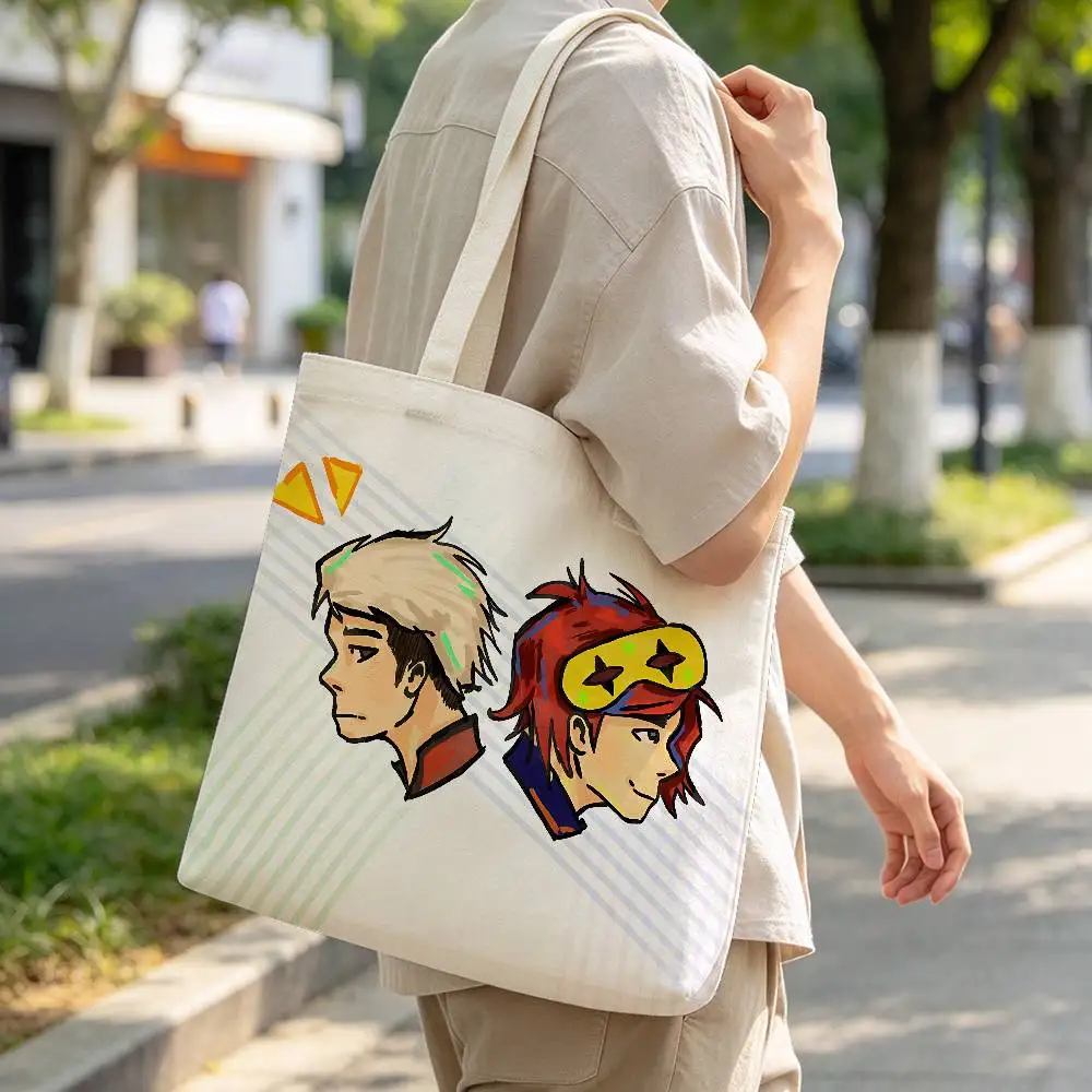 K-Kobra Kid Shoulder Bag Large Capacity Canvas Handbag Shopping Bags Makeup Bag Coin Purse for Birthday Gift Beach Vacation