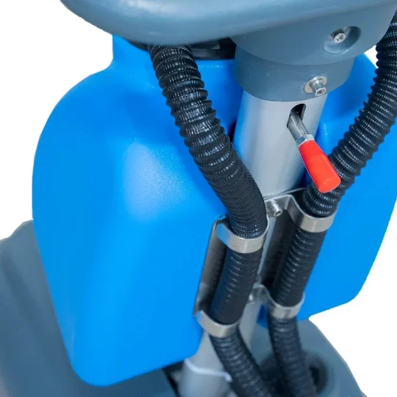 New electric walking floor scrubber plastic rotary scrubber bath brush with core battery and motor assembly