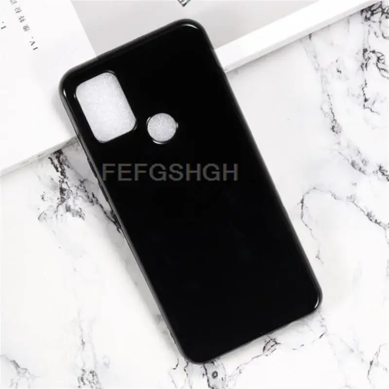 Transparent Phone Case For UMIDIGI A7 Pro Case Silicon Back TPU Cover For UMIDIGI A7 Pro Tempered Glass Screen Protector