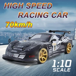 1:10 RC Car Toy 70km/h High Speed Drift Racing Car Remote Control Vehicle 4WD GTR Sports Car Toys for Children Boy Birthday Gift