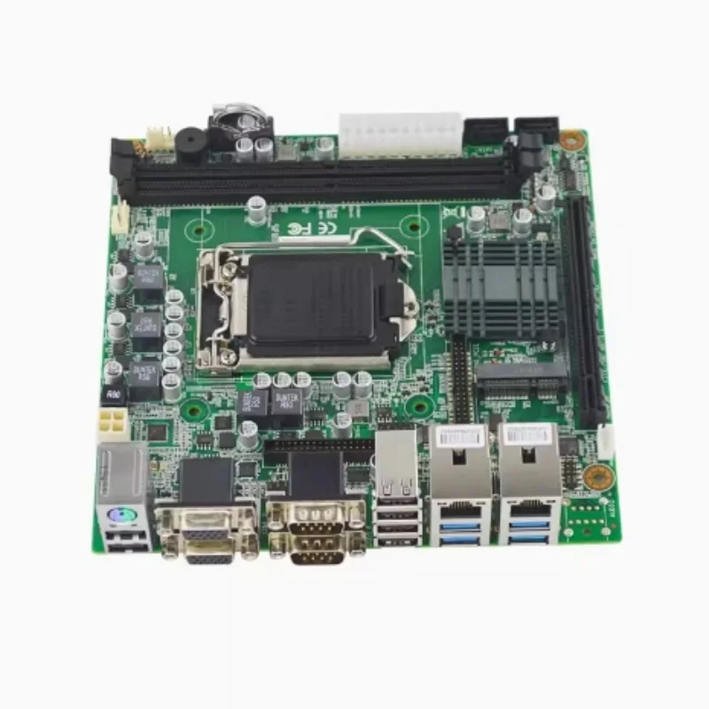 ITX-7581 Industrial server desktop PC Soft routing motherboard 1151 pin vision motherboard