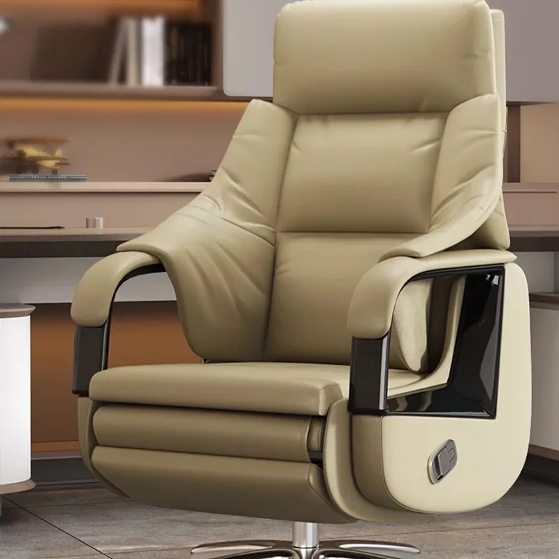 

Massage Full Office Chair Throne Swivel Wheels Lazy Desk Body Ergonomic Office Chair Conference Silla Oficina Home Furniture