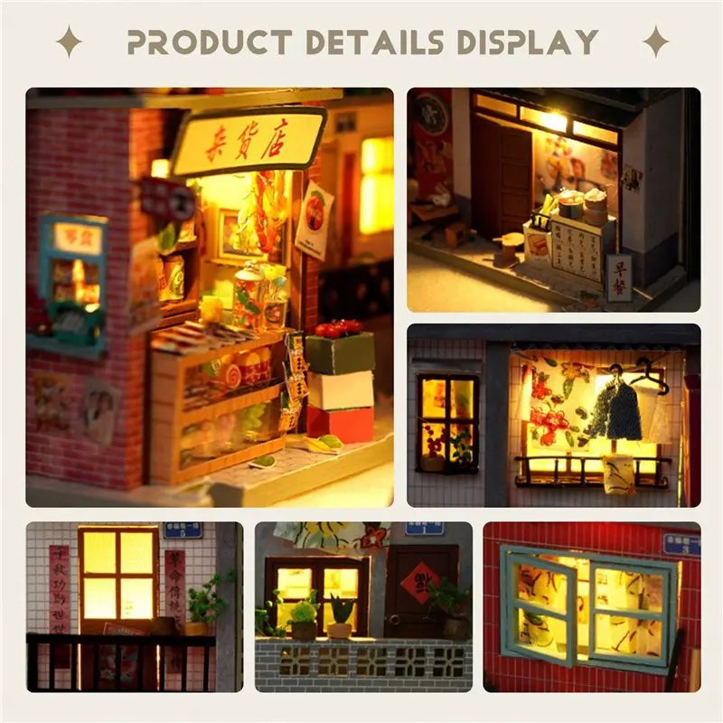 

Миниатюрный сборный книжный уголок DIY: деревянный книжный уголок-вставка в стиле киберпанк для подарка на день рождения