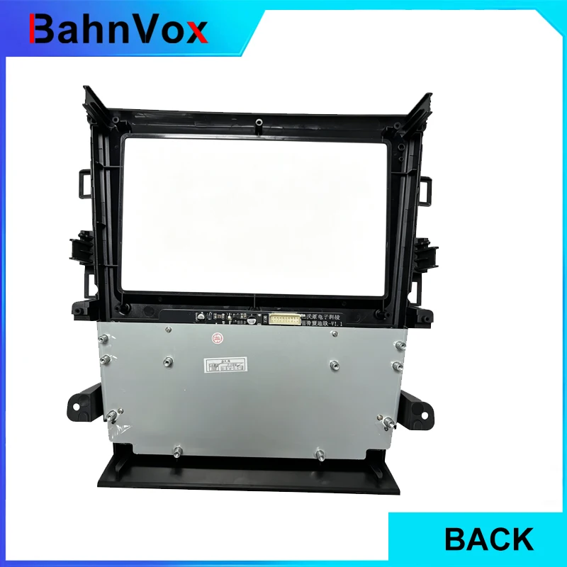 Android Car Radio  9 inch frame for Ford Mondeo 2013-2018 2din Stereo GPS Fascia bezel Panel Adapter wire