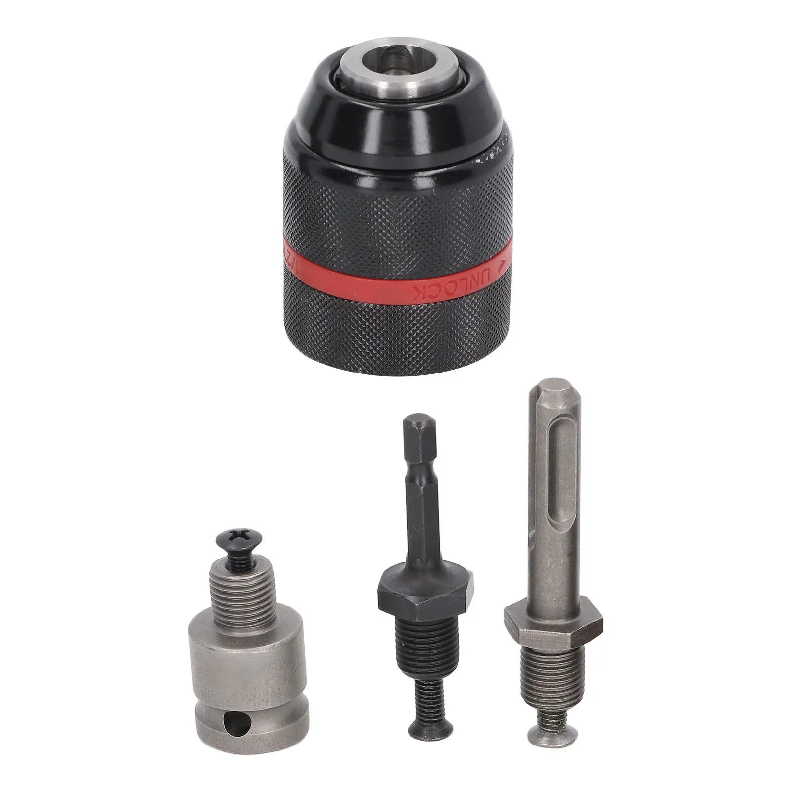 Auto Apertar Mandril para Mão Brocas Elétricas, Mount Power Tool Peças Acessórios, 1/2 a 20UNF