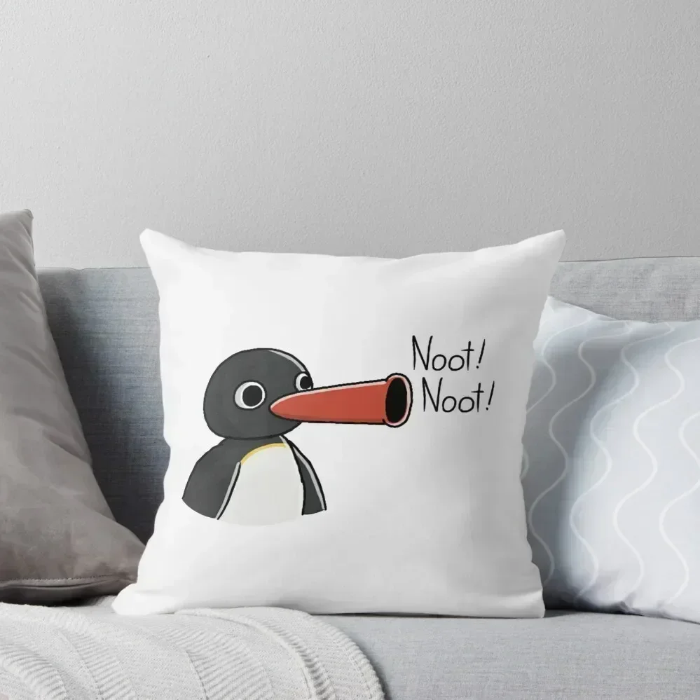 

Doodle pingu Throw Pillow Marble Cushion Cover Christmas s Covers pillows decor home Decorative Cushions pillow