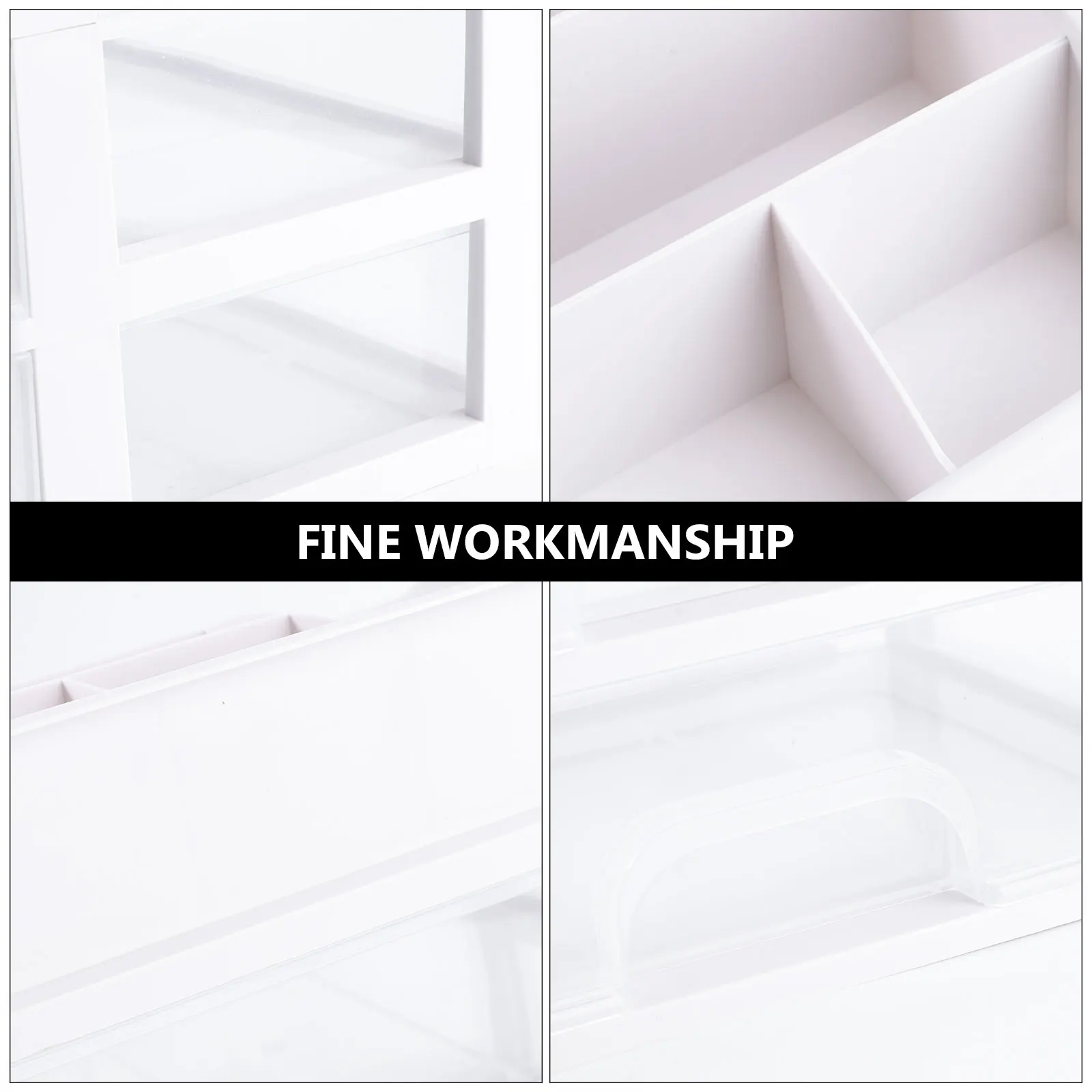 

High Quality Plastic ganizer Storage Rack Desktop Box Dust proof Container HOLDER Makeup Brush Storage