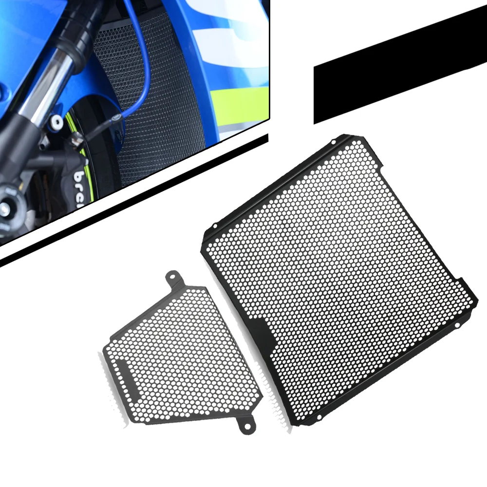 

Motorcycle For Suzuki GSX-R1000R ABS GSX-R1000 2017-2019-2020-2021-2022-2023-2024-2025 Accessories Aluminum Oil Cooler Guard set
