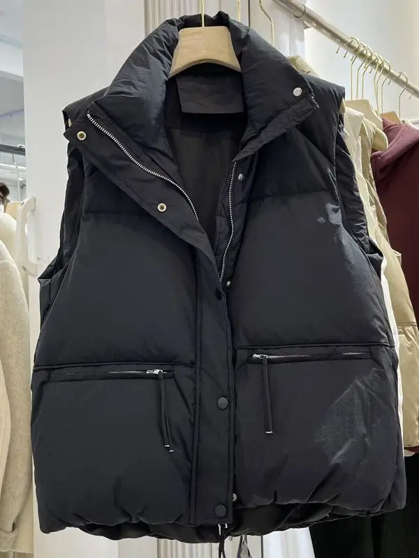 

Женская зимняя куртка большого размера 2025 года, новая популярная модель, с молнией, стандартной длины, на хлопковой подкладке