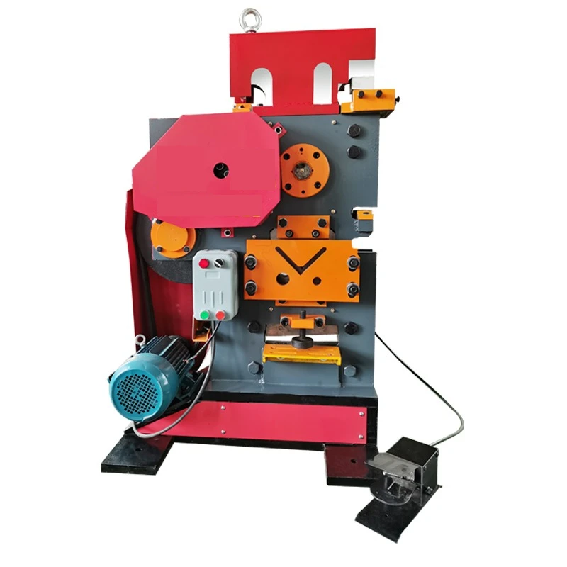 Heavy Duty Combined Punch and Shear Machine Metal Steel Plate Punching Shearing Notching Machine