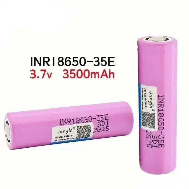 Free Delivery Original 18650 3500Mah 20A Discharge INR18650 35E 1-100PCS 3.7V Lithium-ion Rechargeable Battery Screwdriver