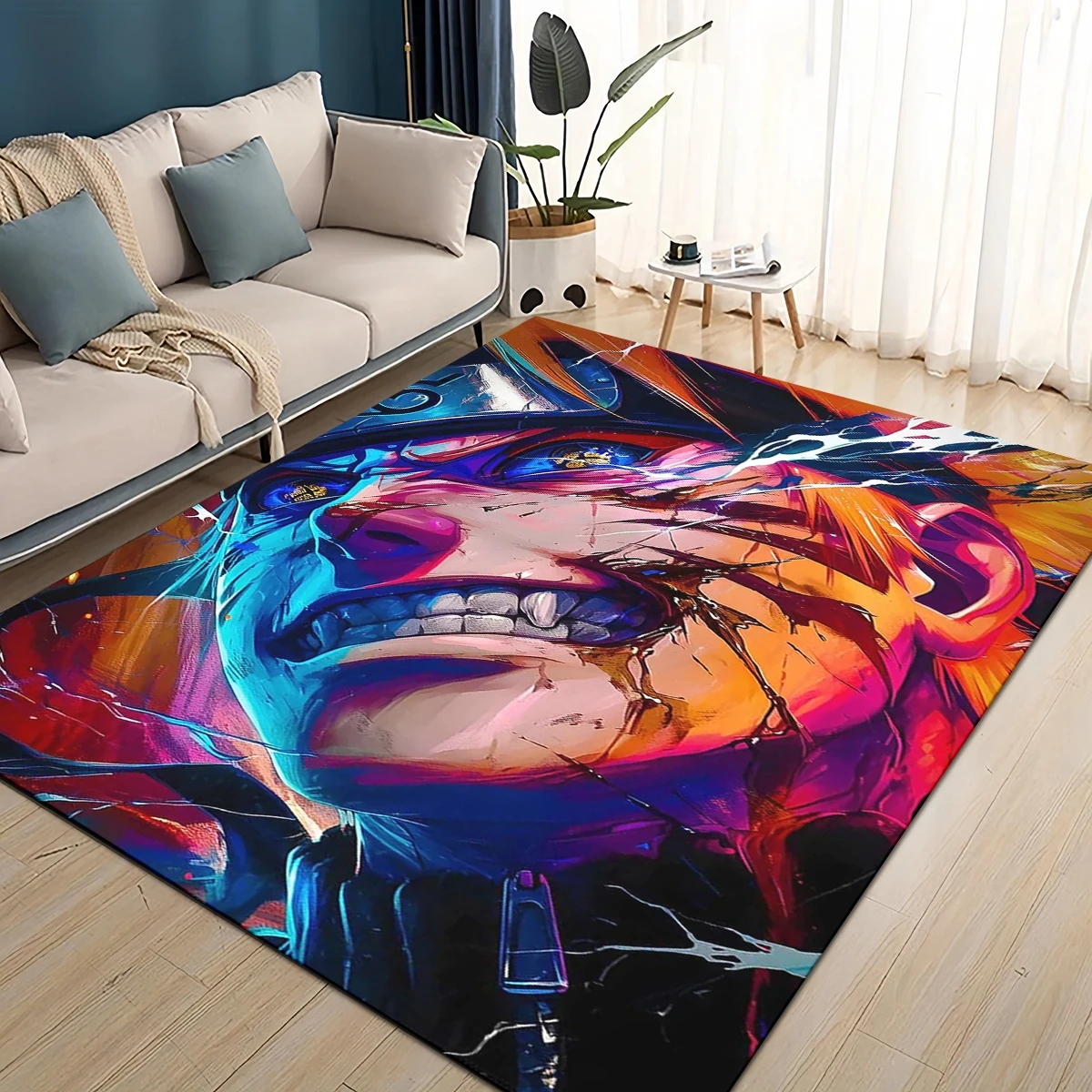 HOT Cartoon I-Itachi 3D Japan Anime Rug Carpet for Living Room Bedroom Home Decor,kids Play Non-slip for Sofa Doormat