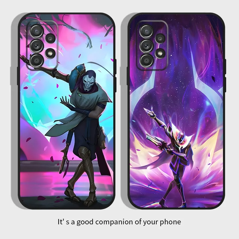 L-LOL K-Khada Jhin Virtuoso Phone Case For Samsung S21,S22 Ultra,S20,S30 plus,S22 plus,S23,S30 ultra 5G Silicone Cover