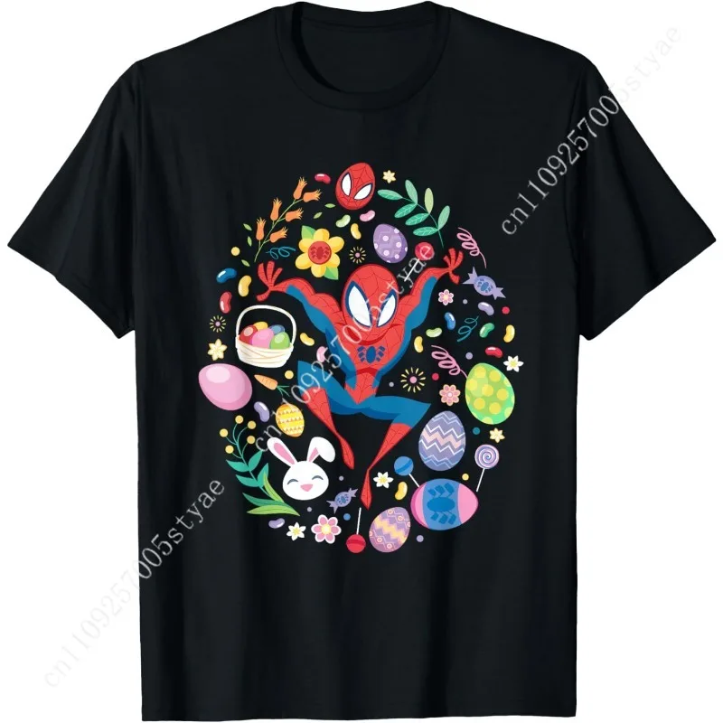 Marvel Spider-Man Cartoon Easter Egg T-Shirt