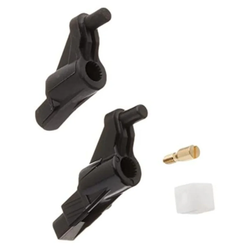 Black Faucet Handle Lever Adaptor Kit Replacement for 46265000 Includes 2 Adaptors 1 Screw 1 Spacer No Tools Needed