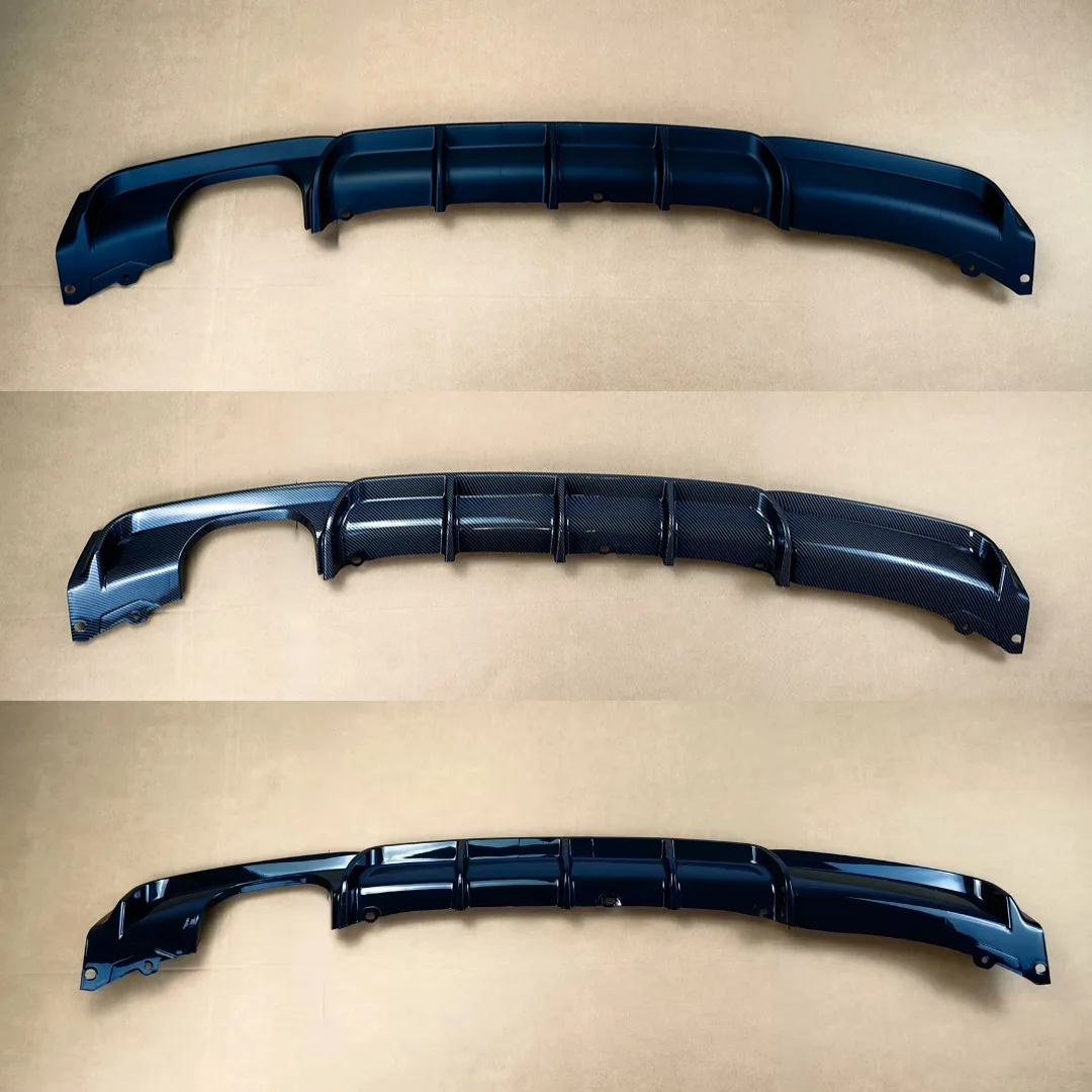 Rear Bumper Lip Diffuser Air Dam Tuning Accessories Body Kit For BMW 3 Series F30 F31 F35 3 Series 320i 335i M Sport 2012-2018 view 6