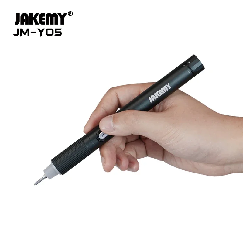 JAKEMY JM-Y05 Precision 9 in 1 Electric Screwdriver Screw Driver Kits for Mobile Phone PC Camera Repair Tool Screwdriver