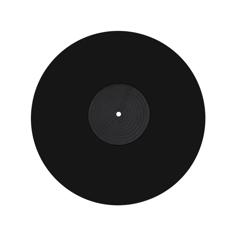 Excellent-12Inch Record Mat Vinyl Turntable Platter Mat Shock Absorbing Anti-Static Record Mat For Vinyl Record Players
