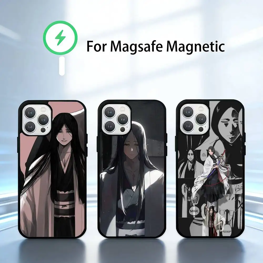 

U-Unohana Phone Case For iPhone17,16,15,14,13 Plus,Pro Max Magnetic For Magsafe Wireless Charging