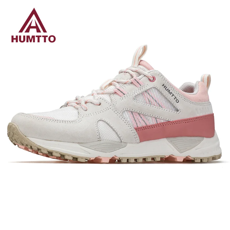 HUMTTO Trail Running Shoes Cushioning Luxury Designer Shoes for Women Breathable Black Casual Women\'s Sneakers Sports Trainers