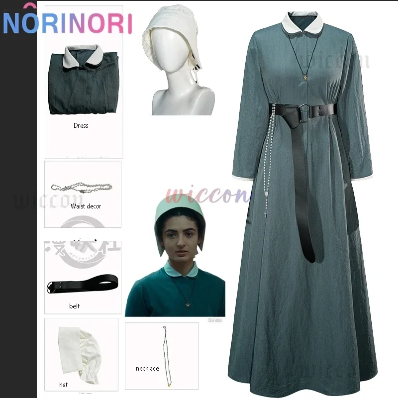 Tv L'arte della gioia Modesta Cosplay 20th Retro Nun Sister Clothing The Art of Joy Fullset Costume Halloween Adults Women