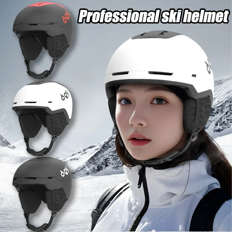 

Winter Ski Helmet One-piece Adult Universal Snow Helmet Skating Ski Snowboard Outdoor Sports Helmets Kids Adult Outdoor Sports