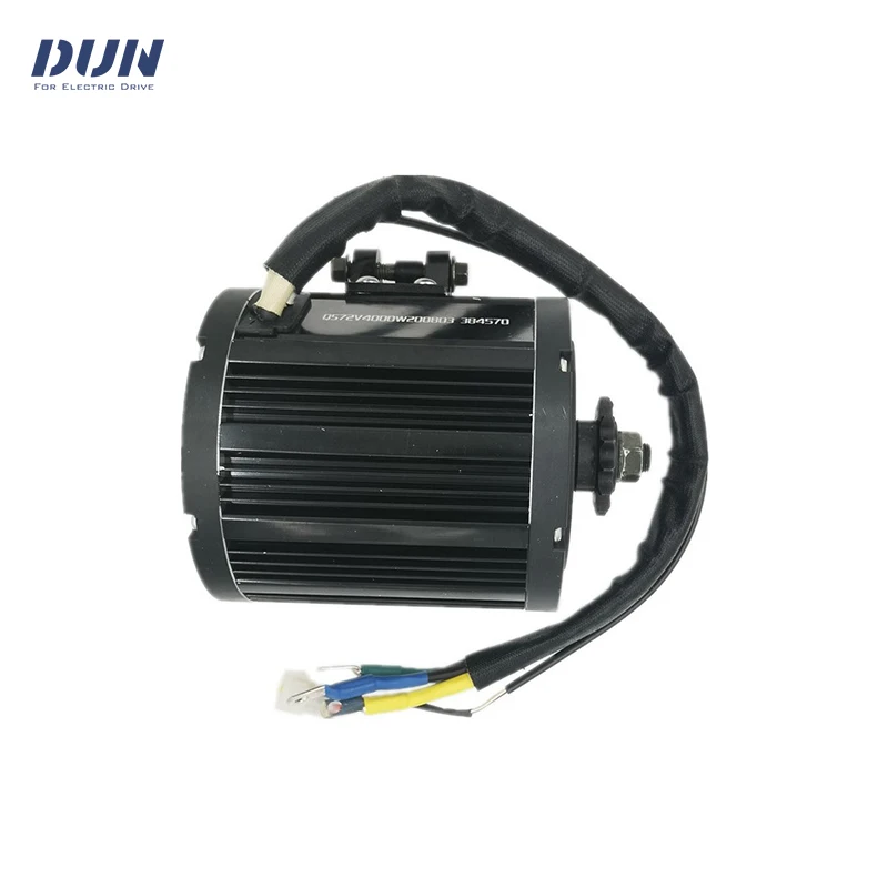 qs138 4000W 90H 72V Peak 13KW 6500RPM Mid-Drive Pully Sprocket  Motor For Dirtbike Moped