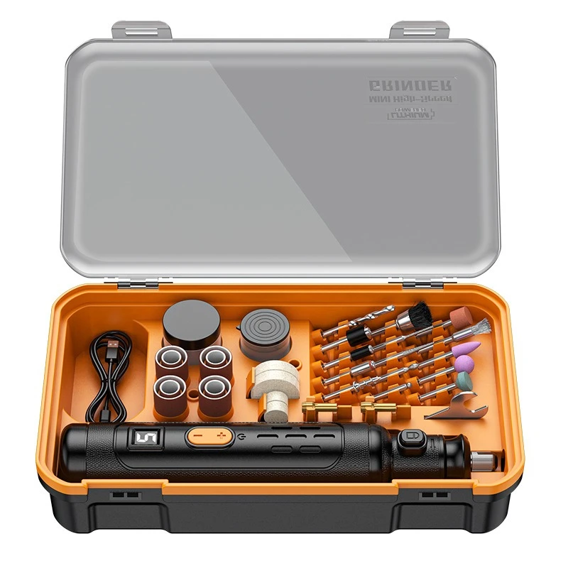Hand-held sanding and polishing multi-function electric wood cutting tool