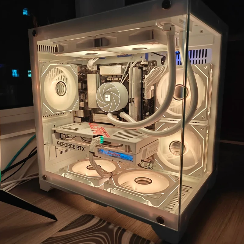 新型ハイエンド組立機 i5 13400F RTX5060Ti/14600KF/K 5060TI 8G 高フレームレート ゲーミングデスクトップパソコン ホスト DIY 完成セット