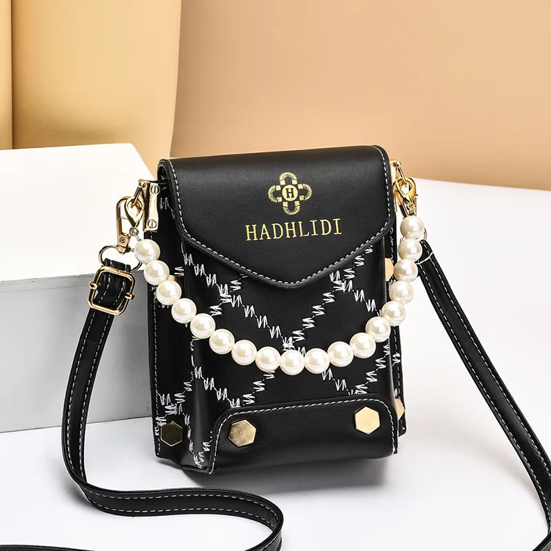 Mobile Phone Packages 2024 Summer 2024 Mini Shoulder Bag Female Aslant Small Pure and Fresh and Light Fashionable New Handbags