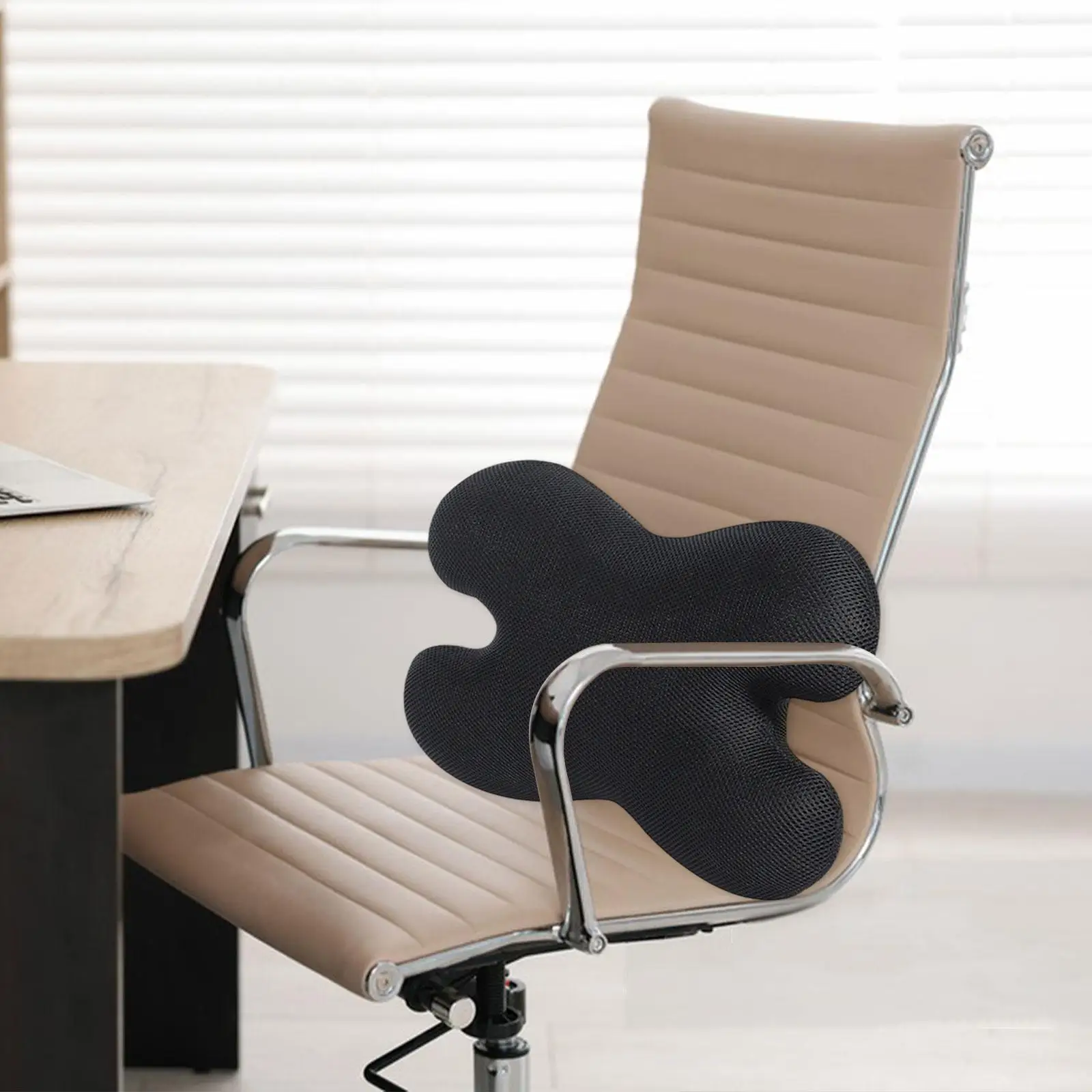 

Подушка для поясничной поддержки, подушка для стула, спинка, мягкая съемная компактная эргономичная практичная поддержка спины для кровати, офиса, автокресла, дивана