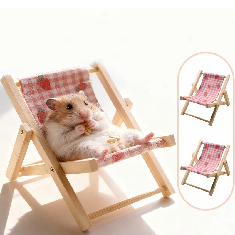 Lustiger Hamsterstuhl, Bett, Kleintierkäfig-Zubehör, Habitat-Dekoration, Haus, Foto-Requisiten für Ratten, Vögel, Igel, Mäuse