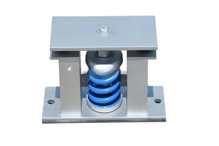 

Пружинные демпферы для систем охладителей HVAC. Вибрационная изоляция труб.