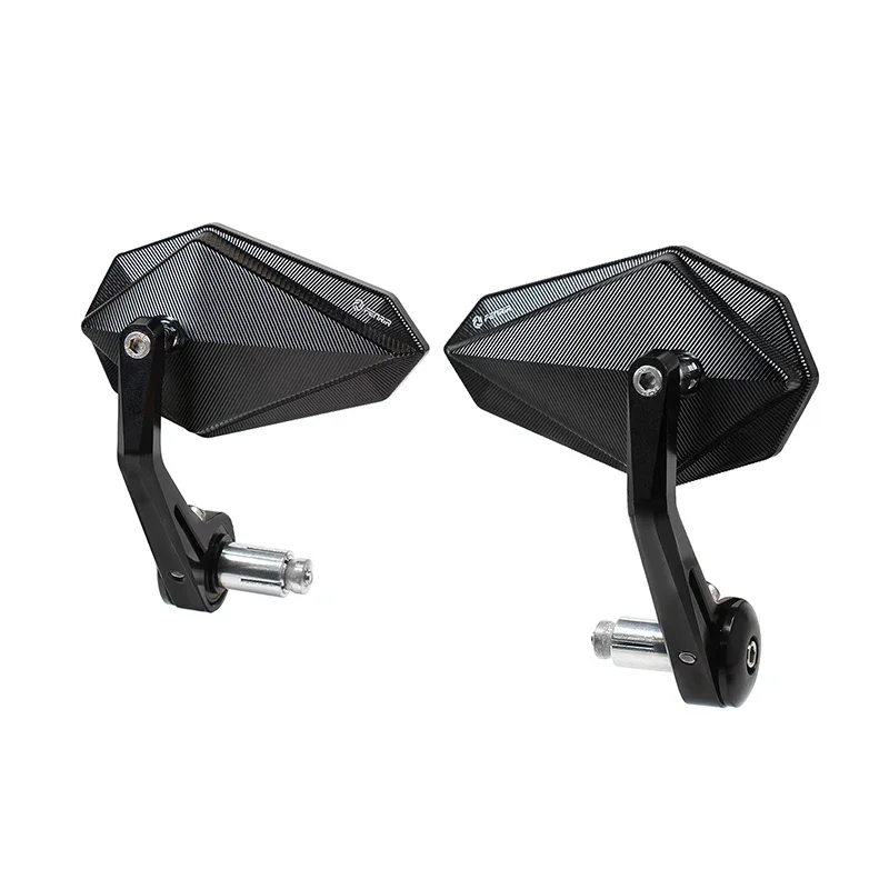 EMARK Motorcycle Bar End Mirror for Honda Hornet CB750 CB300F CB300R CB500F CB650F CB650R Grom Navi MSX CBR300R CBR500R CBR650R