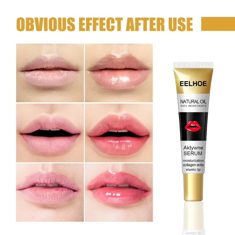 Moisturizing lip oil remove lip lines dead skin repair prevent dry long-lasting hydration Plumping lip care makeup products