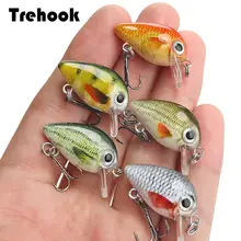 5pcs Mini Wobbler Crankbait Fishing Lure #2